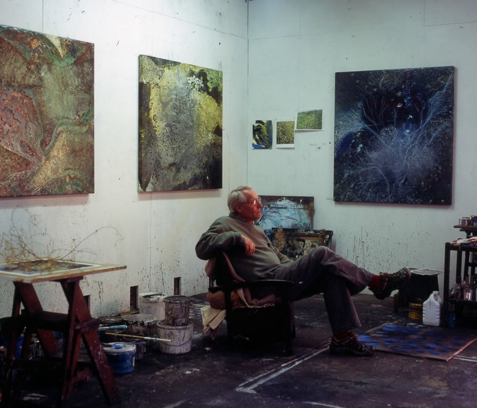 Michael Porter in his Studio